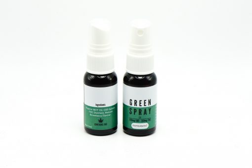 GREEN SPRAY 1:1 CBD/THC (350MG CBD 350MG THC)