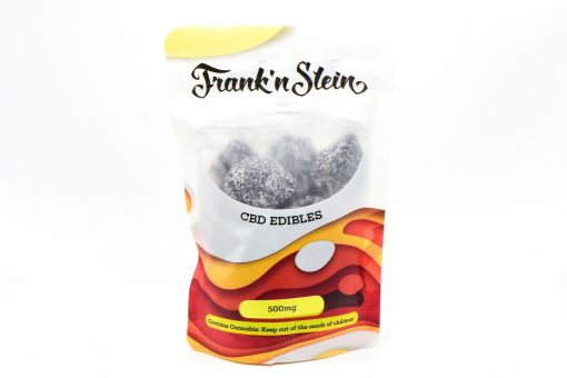 FRANK 'N' STEIN CBD GUMMIES 500MG -$28 PER BAG