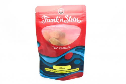 FRANK 'N’ STEIN THC GUMMIES – 500MG - $25 PER BAG