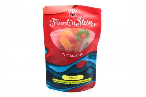 FRANK 'N’ STEIN THC GUMMIES – 500MG - $28 PER BAG