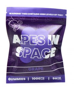 APES IN SPACE THC GUMMIES 1000MG - $38 PER BAG