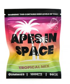 APES IN SPACE THC GUMMIES 1000MG - $38 PER BAG