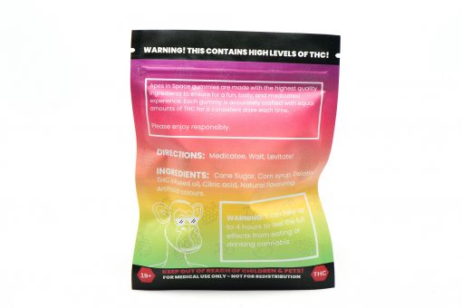 APES IN SPACE THC GUMMIES 1000MG - $38 PER BAG