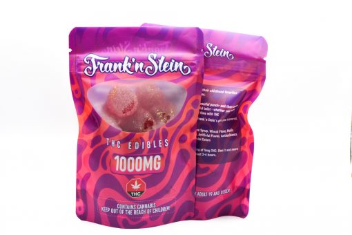 FRANK 'N’ STEIN THC GUMMIES – 1000MG - $35 PER BAG