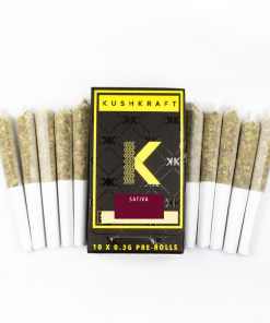 KUSHKRAFT 10 X 0.3G PREMIUM PRE-ROLLS - $35 PER PACK